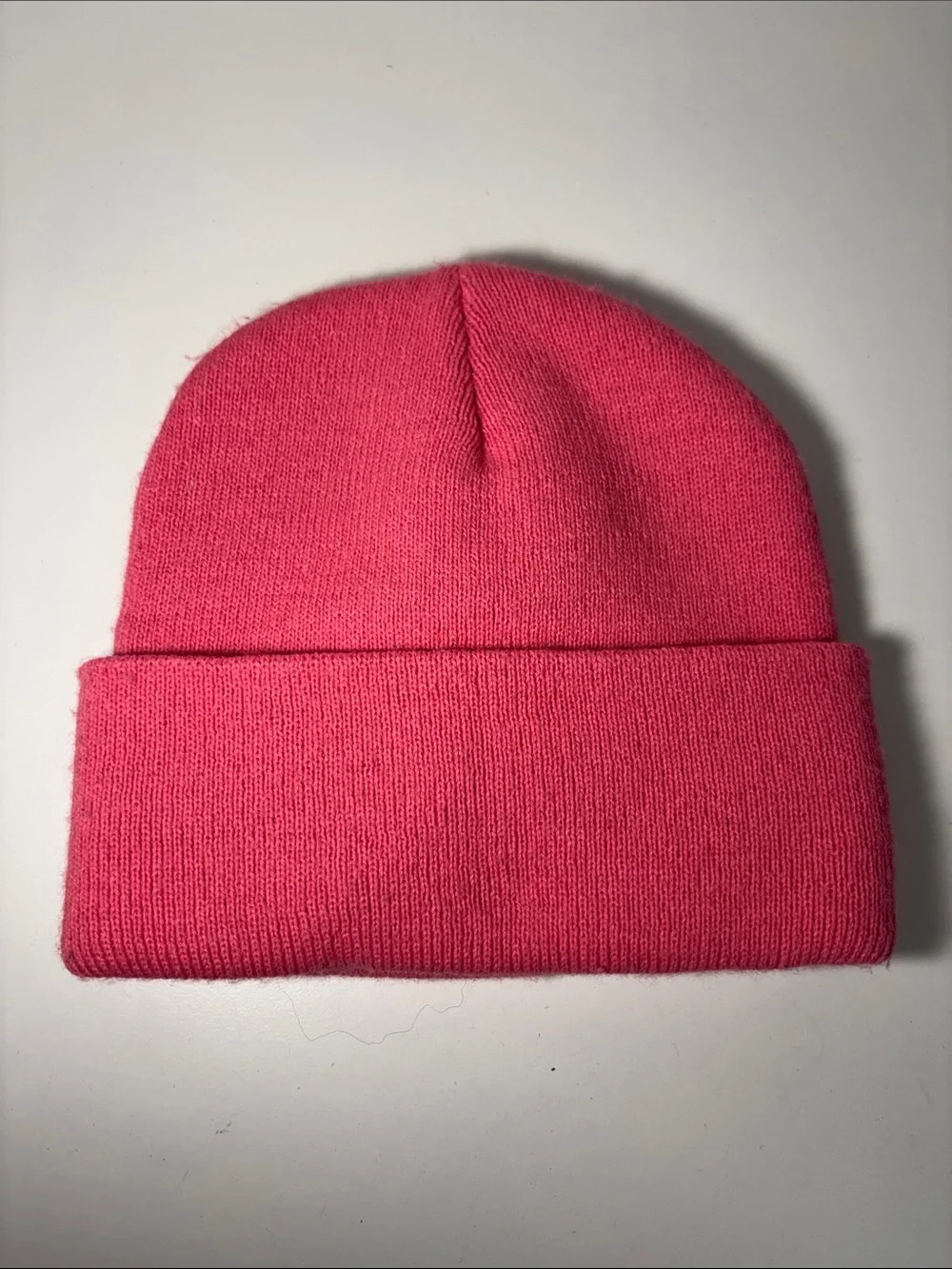Carhartt Kids Pink Cuffed Beanie with Logo Patch